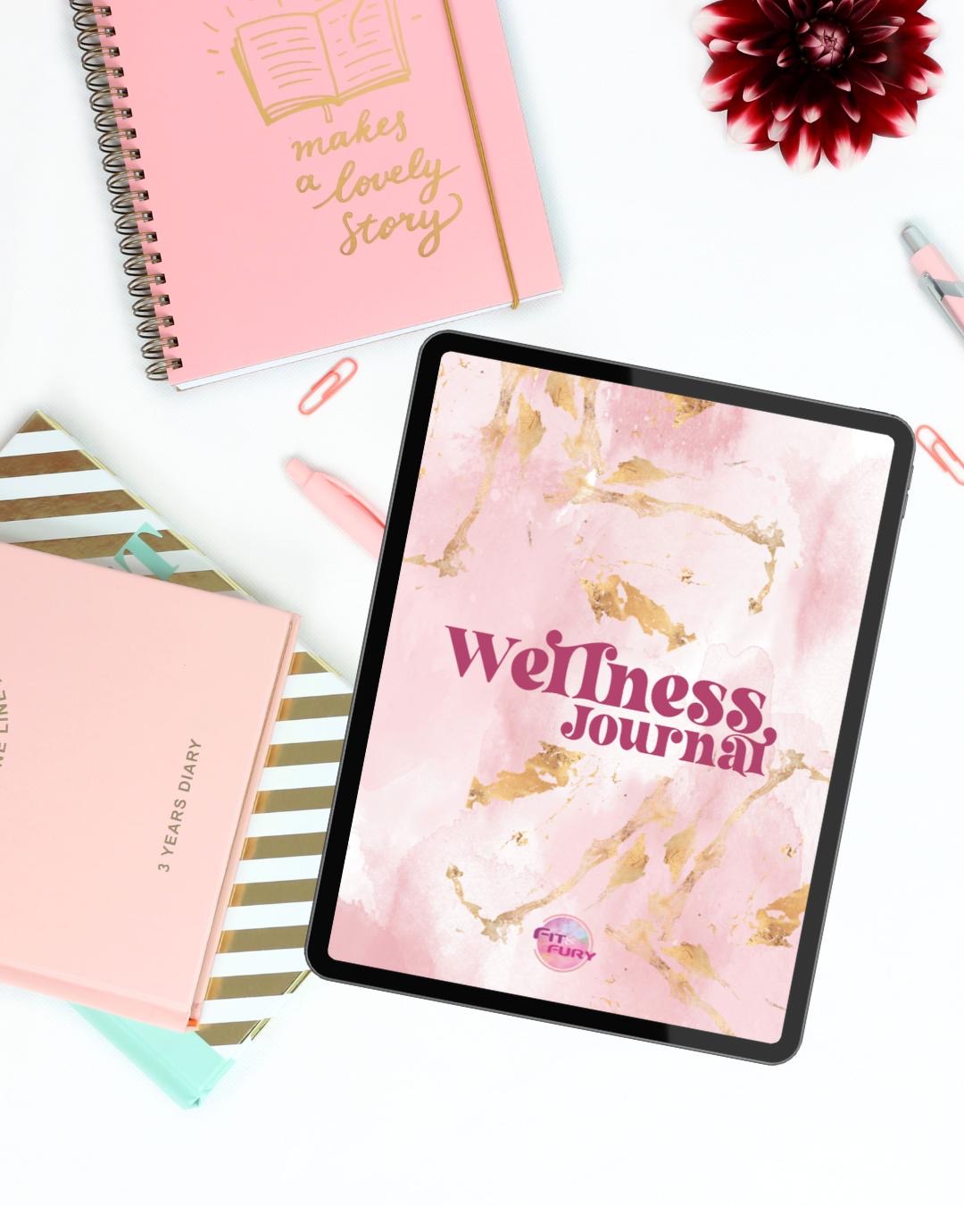 Bienestar total: Journal digital para tu salud y entrenamiento|Wellness journal