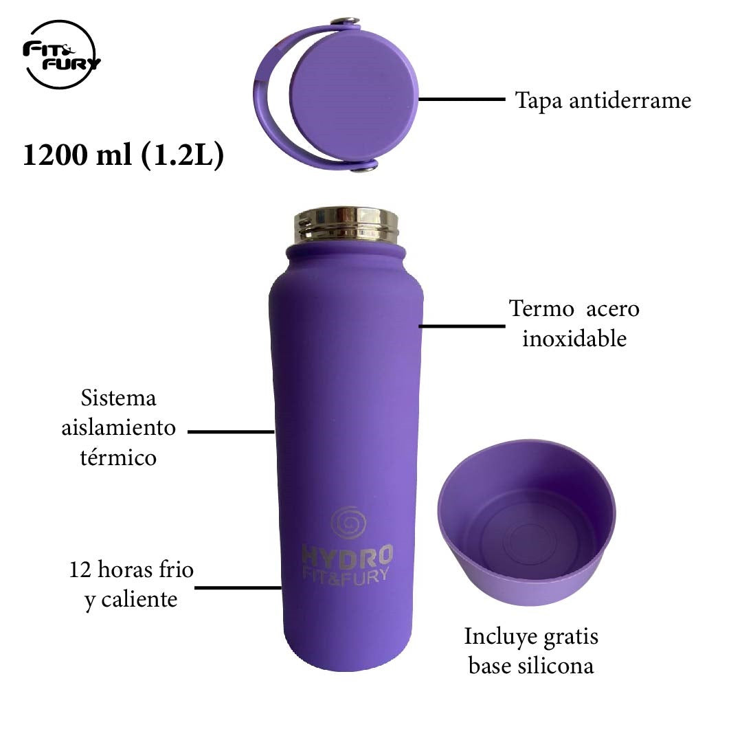 Termo Térmico 1.2 L para agua _ Twist- Mimosa