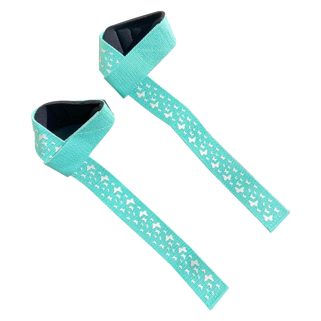 Straps Deluxe- Colección Befree aguamarina-levantamiento de pesas