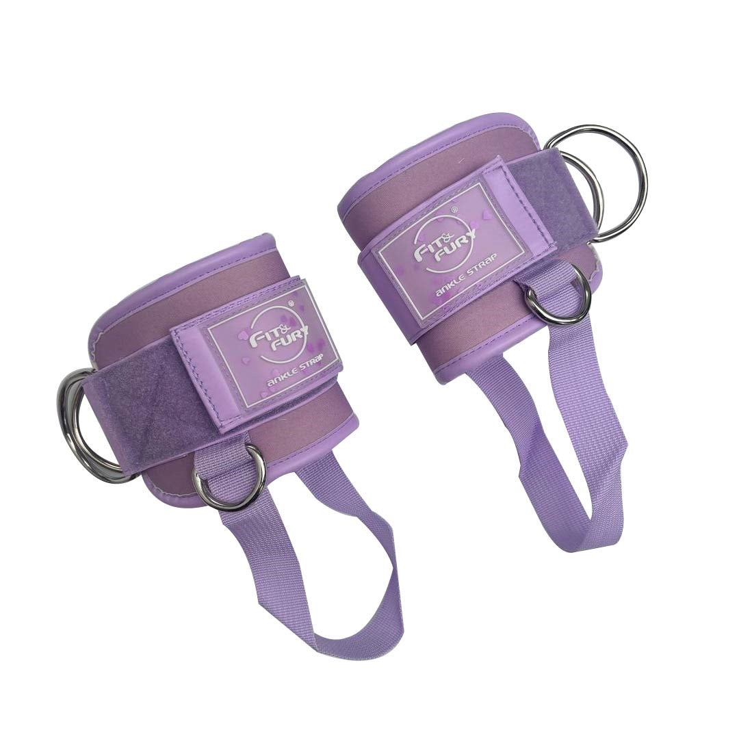 Tobilleras gym para polea baja. Ideales para el entrenamiento de glúteo