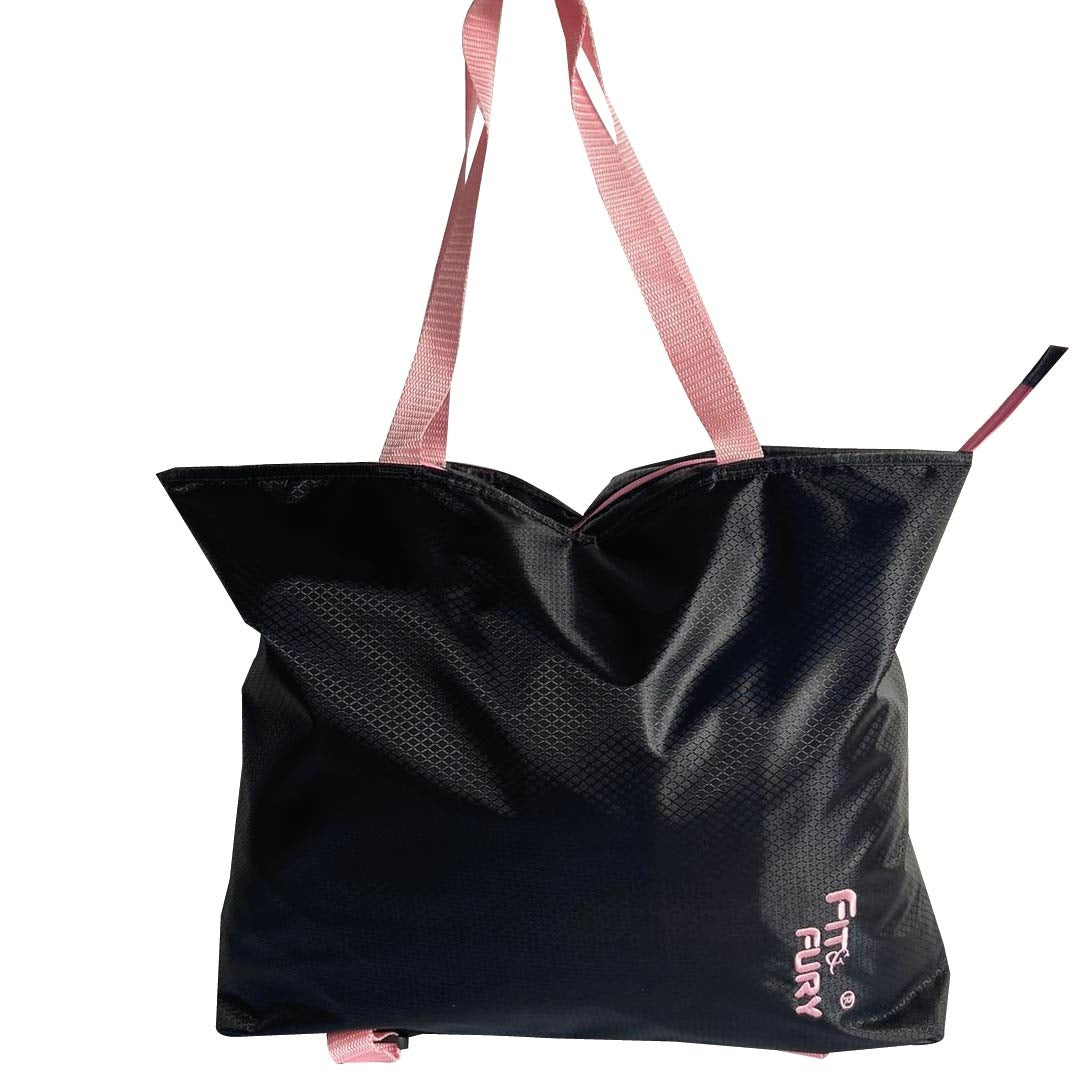 Tote Bag con compartimientos-Verona Negra
