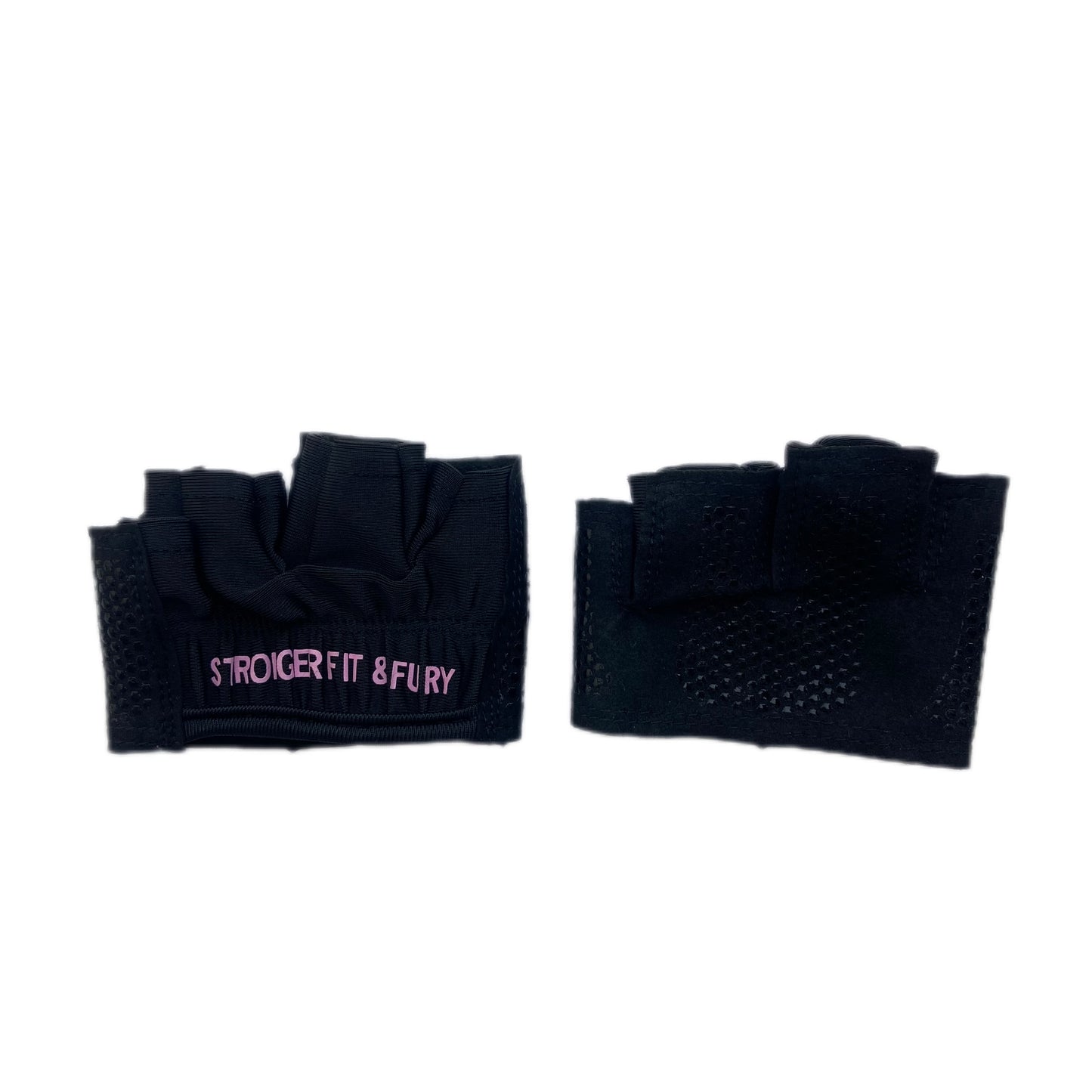 Guantes cortos para entrenar gym| guantes calleras| Performance negros