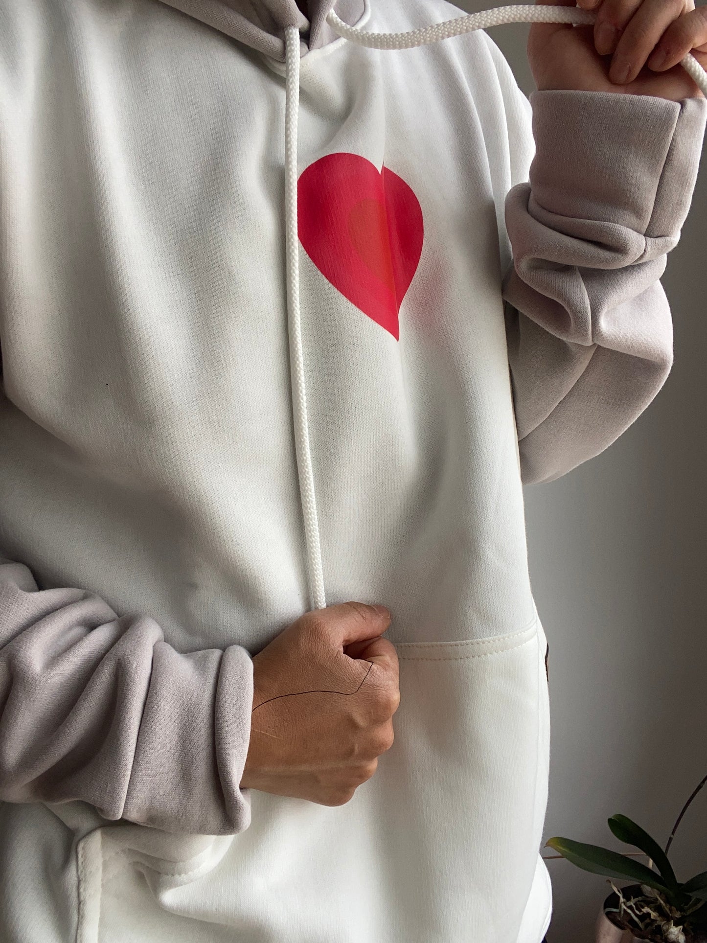 Hoodie Hearts Vibes Only