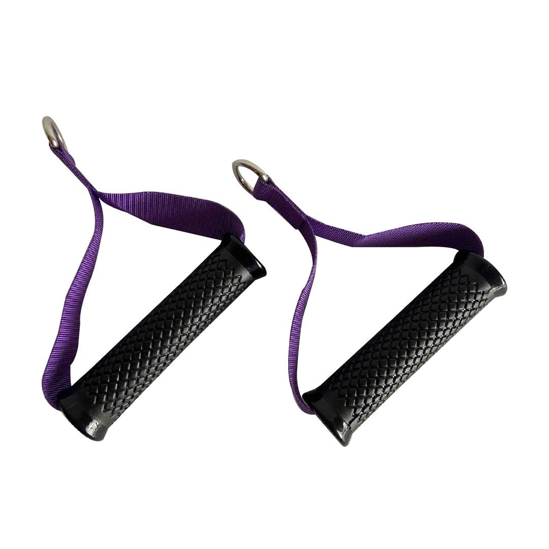 Agarres accesorio para máquina polea|Morado