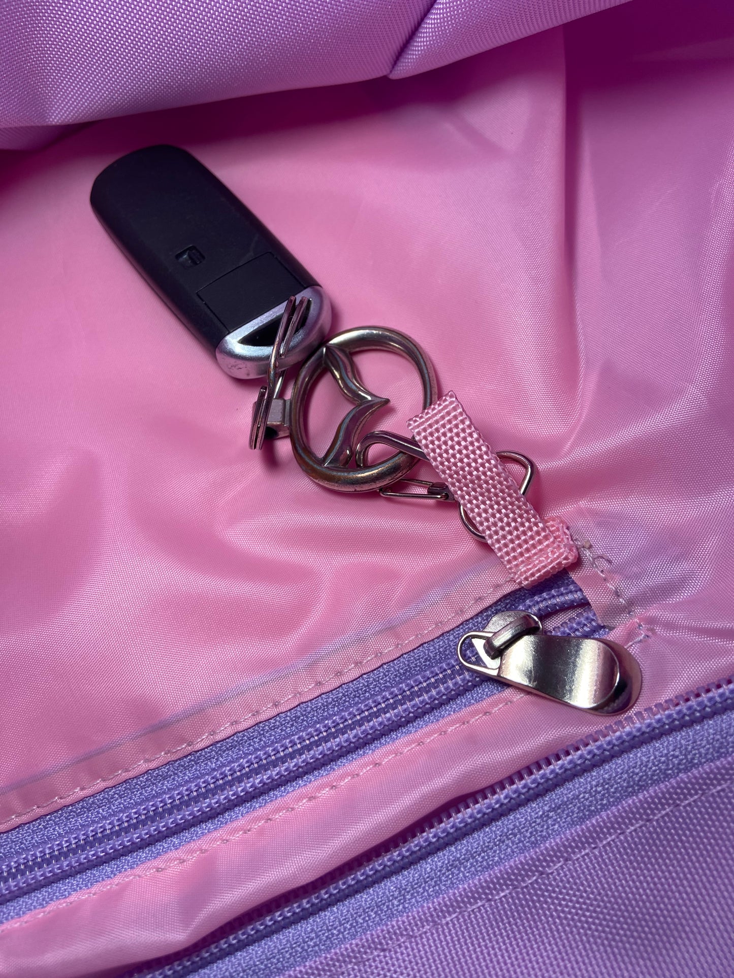 Tote Bag con compartimientos- Lila