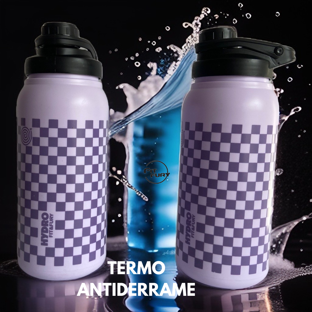 Termo de 2 litros antiderrame| Termo botella de agua libre de BPA