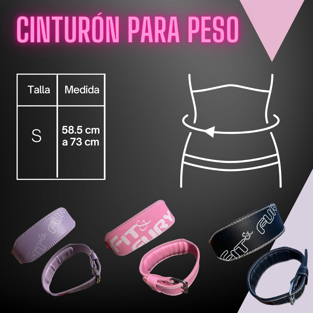 Cinturón para Peso Lumbar para Gimnasio - Soporte y Protección para Levantamiento de Pesas
- Colección Unique Rosa