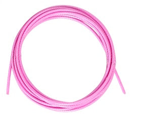 Lazo cuerda para saltar ejercicio cardio | lazo de velocidad rosado