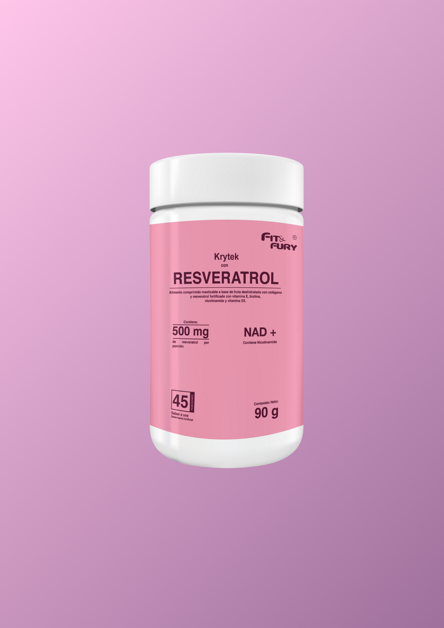 Resveratrol con colágeno hidrolizado•biotina•Nicotinamida•Vitamina E