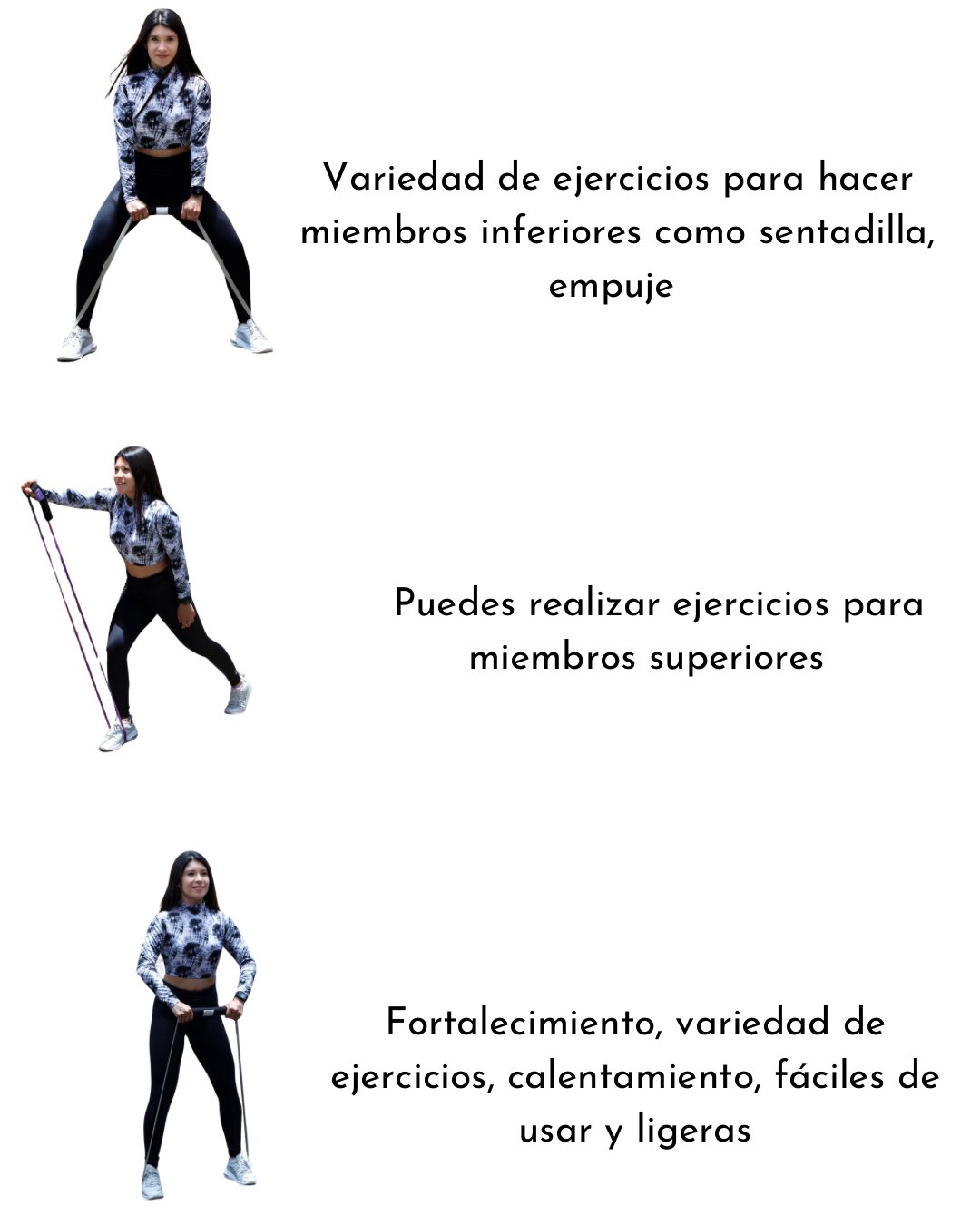 Banda elástica de resistencia larga de poder| banda de poder para entrenar| 15-30 lb