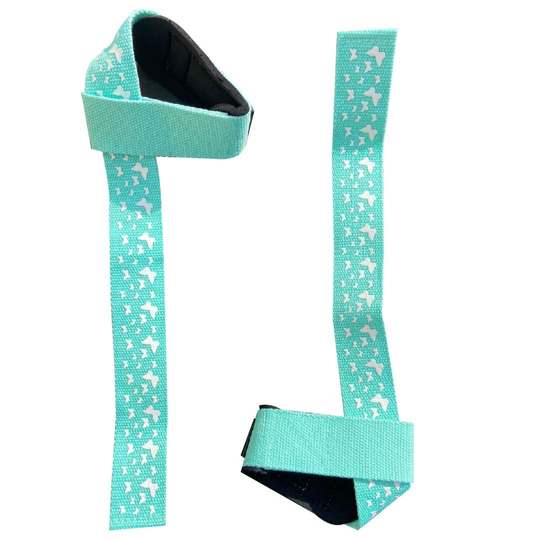 Straps Deluxe- Colección Befree aguamarina-levantamiento de pesas