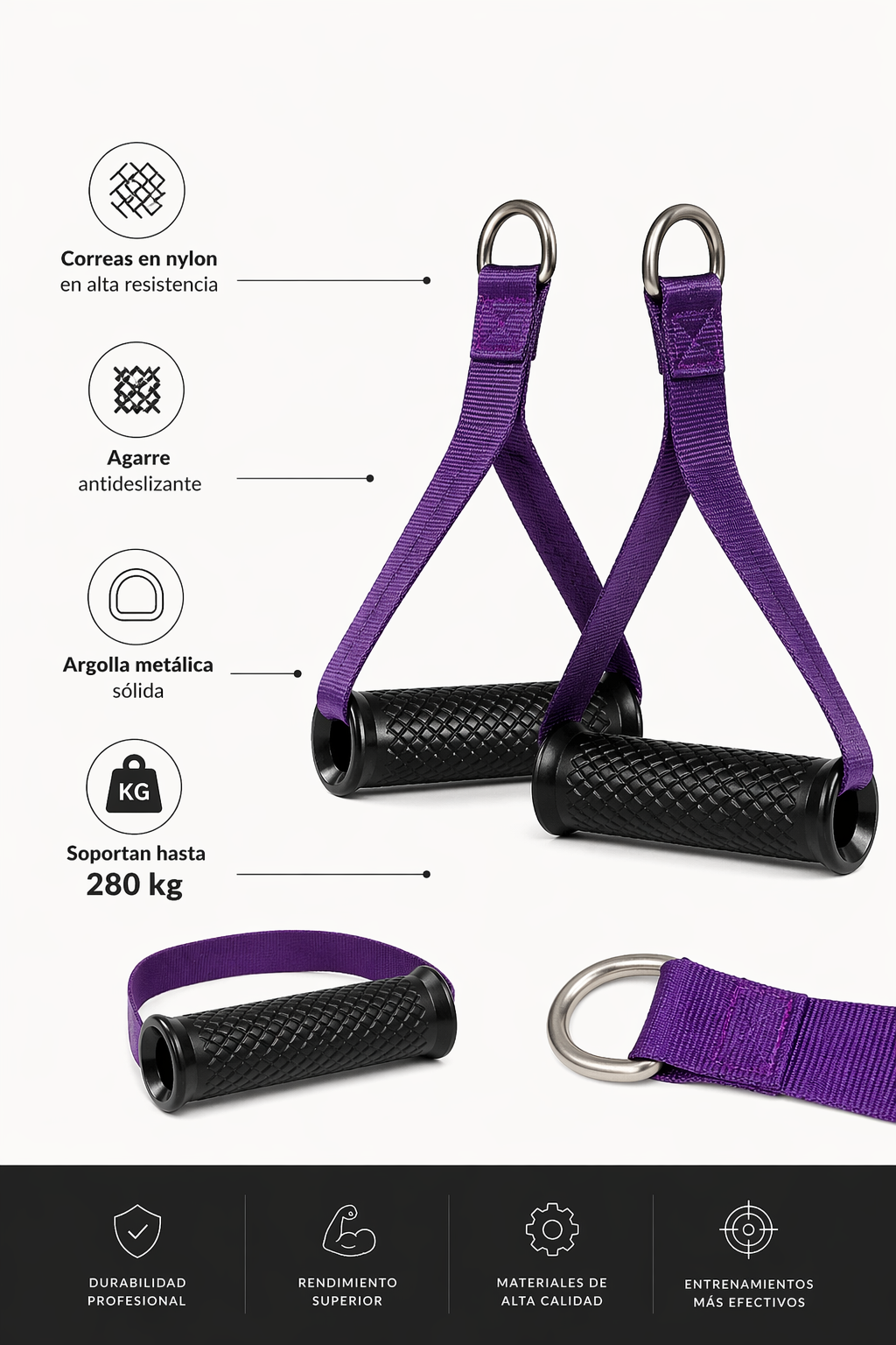 Dúo accesorios polea