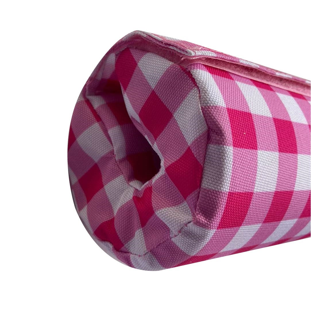Espuma para la barra| Almohadilla de protección para la barra| Morado rombos Edición Pink Chess
