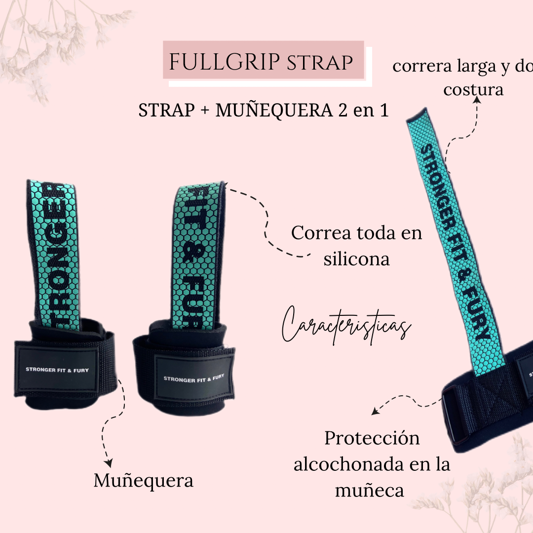 Full Progrip Straps- Colección Stronger Gris