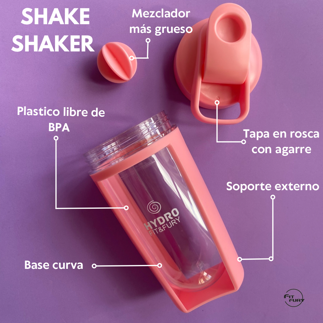 Dúo shaker y porta proteína