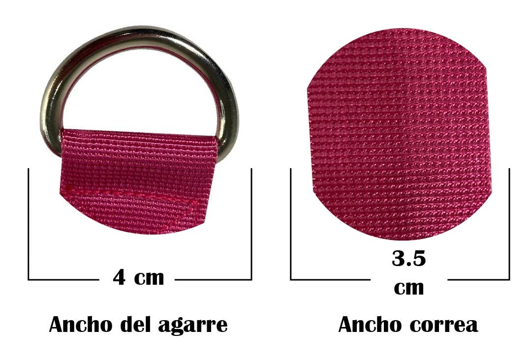 Agarres accesorio para máquina polea|Morado