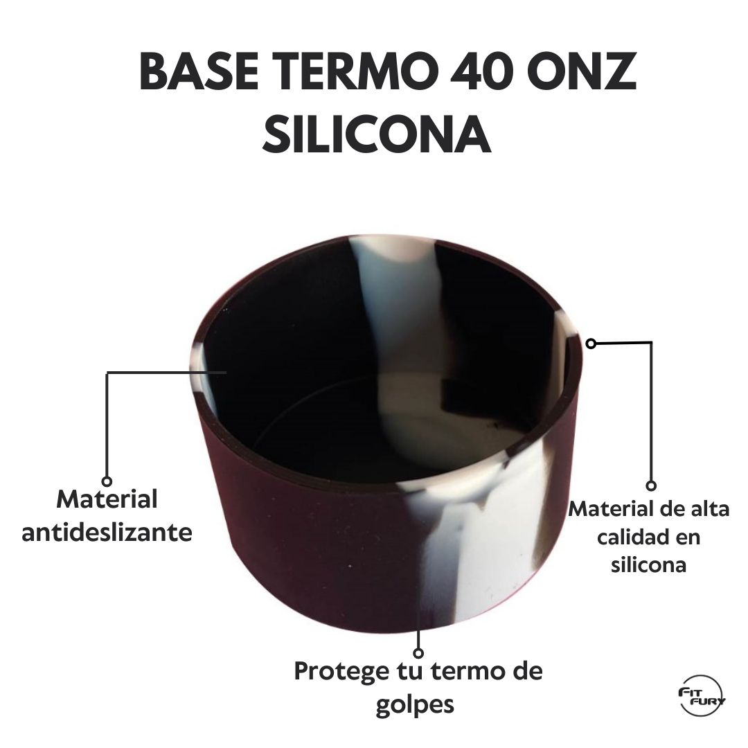 Base en Silicona para termos de agua| Base protección termos de agua