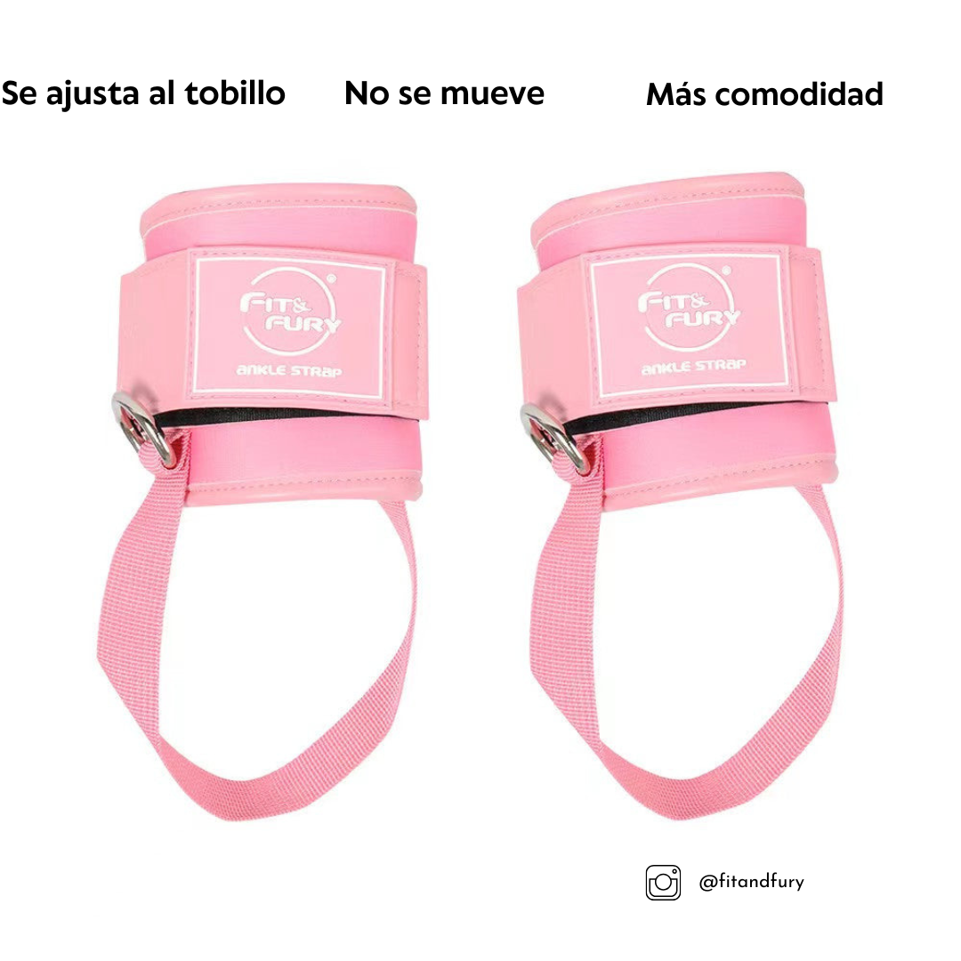 tobilleras comodas para el gym. No se mueven ni tallan