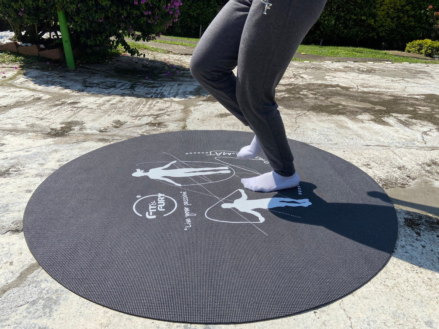 Mat para ejercicio| Mat circular