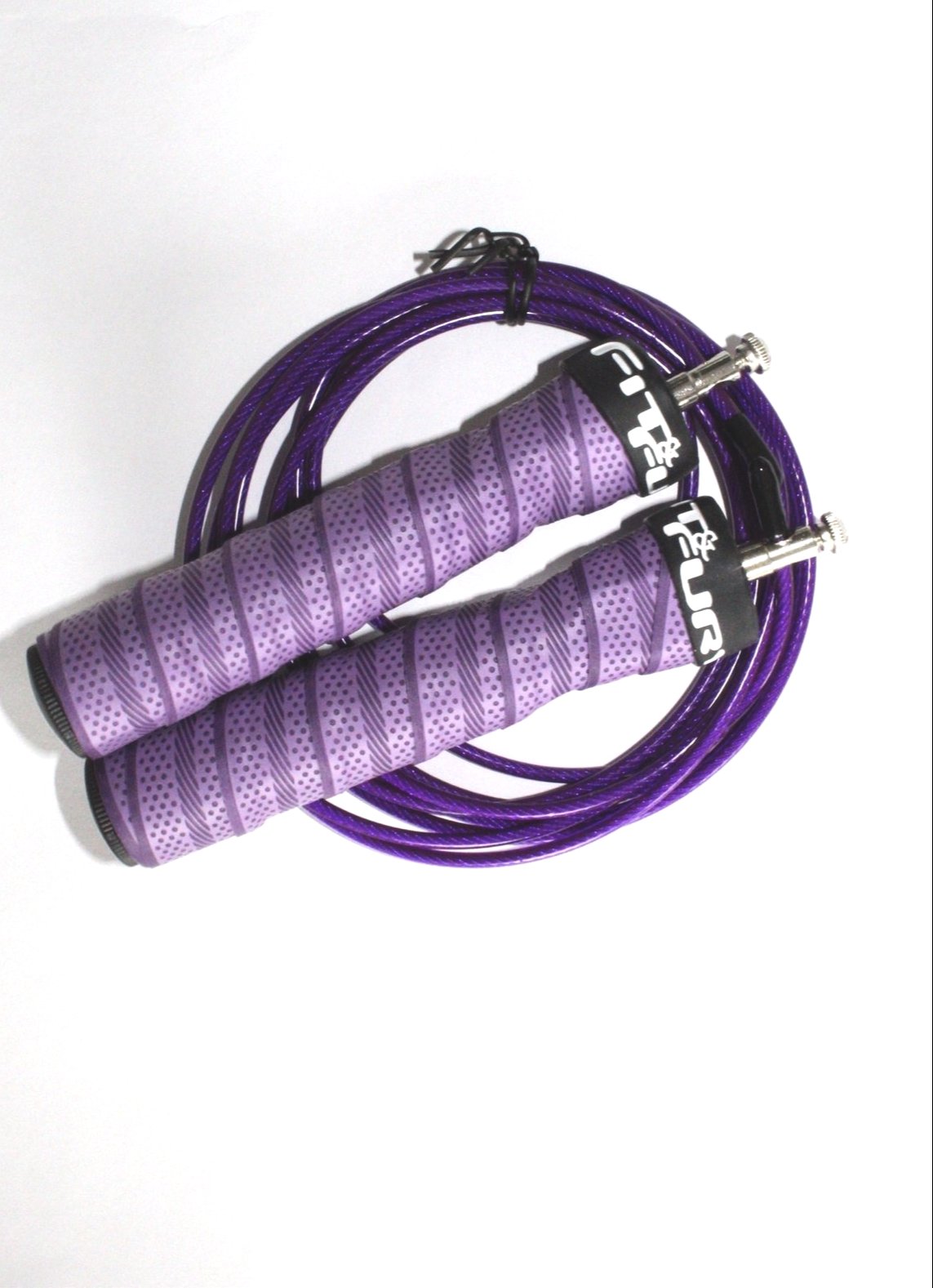 Lazo cuerda para saltar ejercicio cardio | lazo de velocidad morado