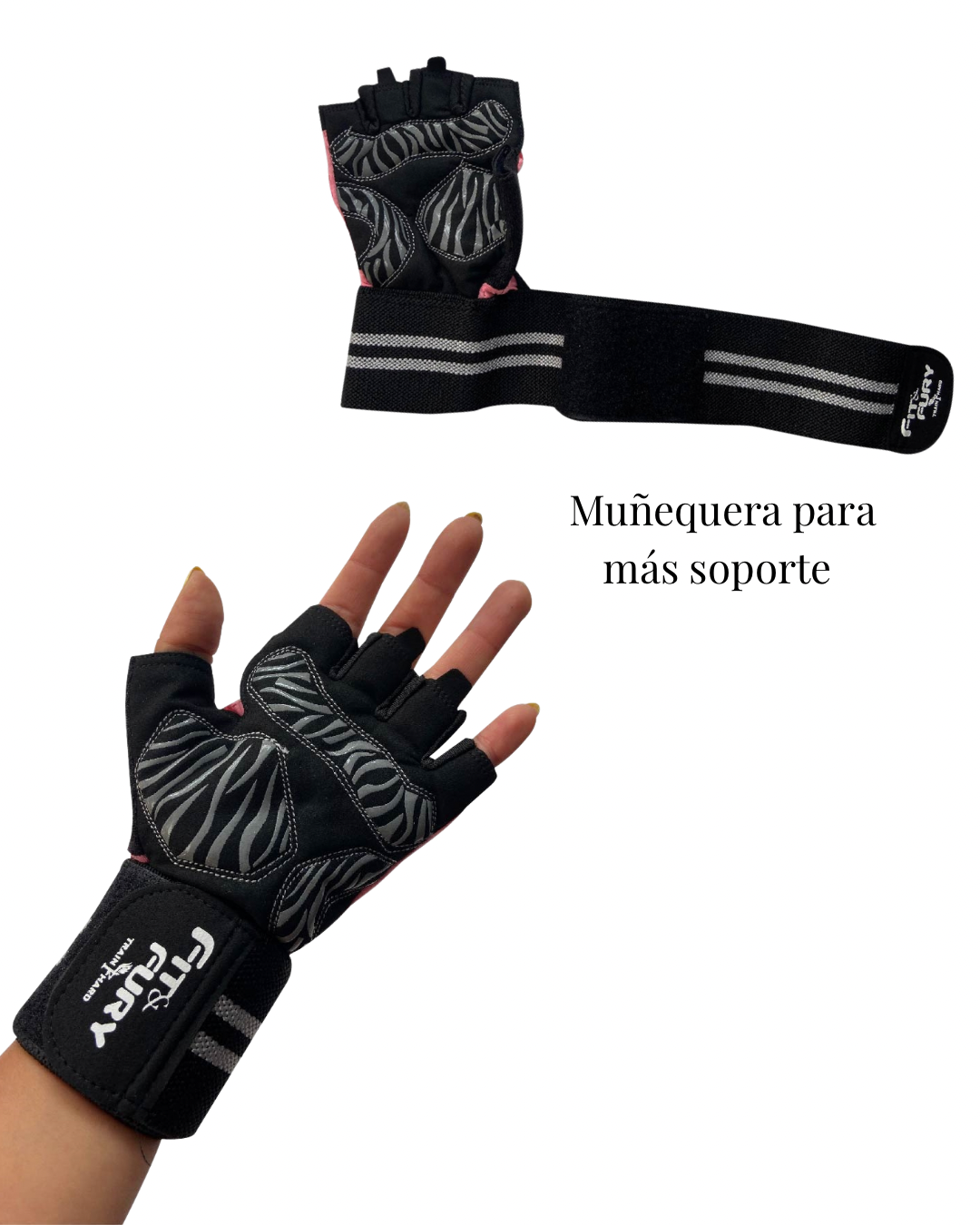 Guantes con Muñequera Level