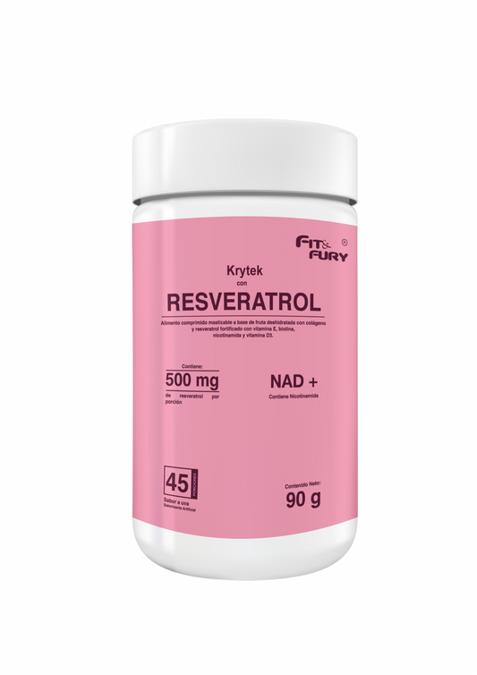 Resveratrol con colágeno hidrolizado•biotina•Nicotinamida•Vitamina E