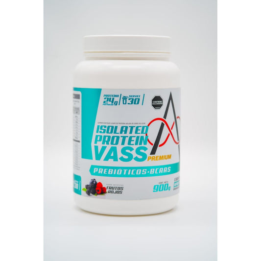 ISOLATED PROTEIN VASS - Sabor Frutos rojos- 2 lb