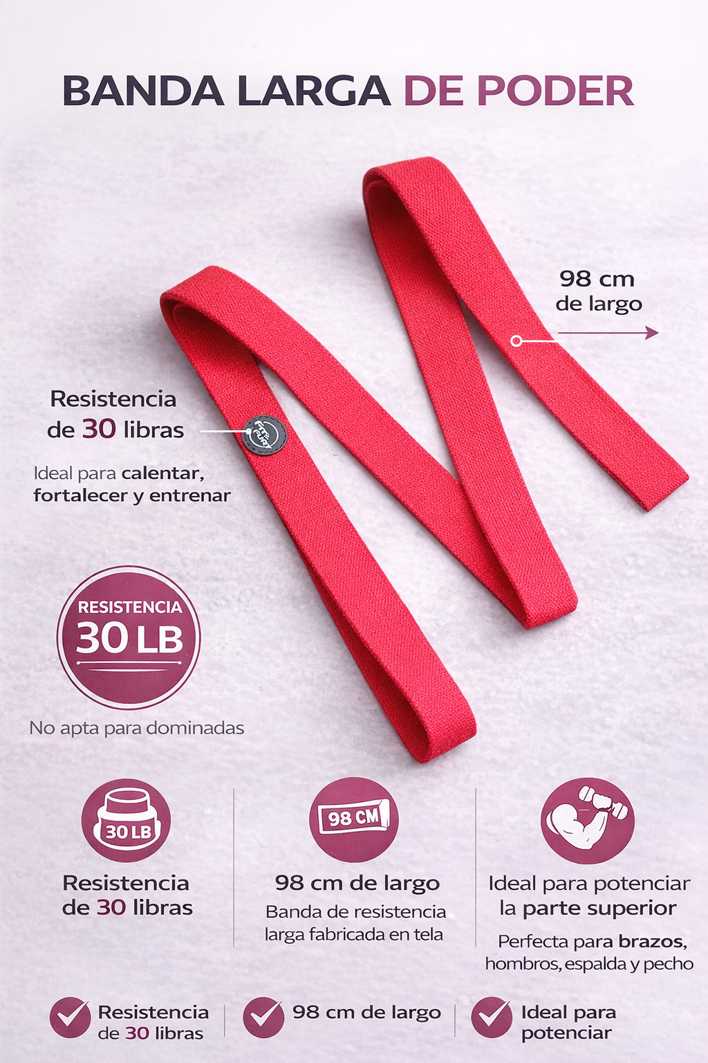 Dúo Bandas elásticas de resistencia | banda larga de poder ejercicios|