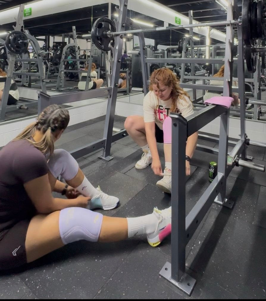 Rodillera Deportiva de Compresión Ajustable para Entrenamiento y Recuperación | rodilleras de 7 mm| Lila
