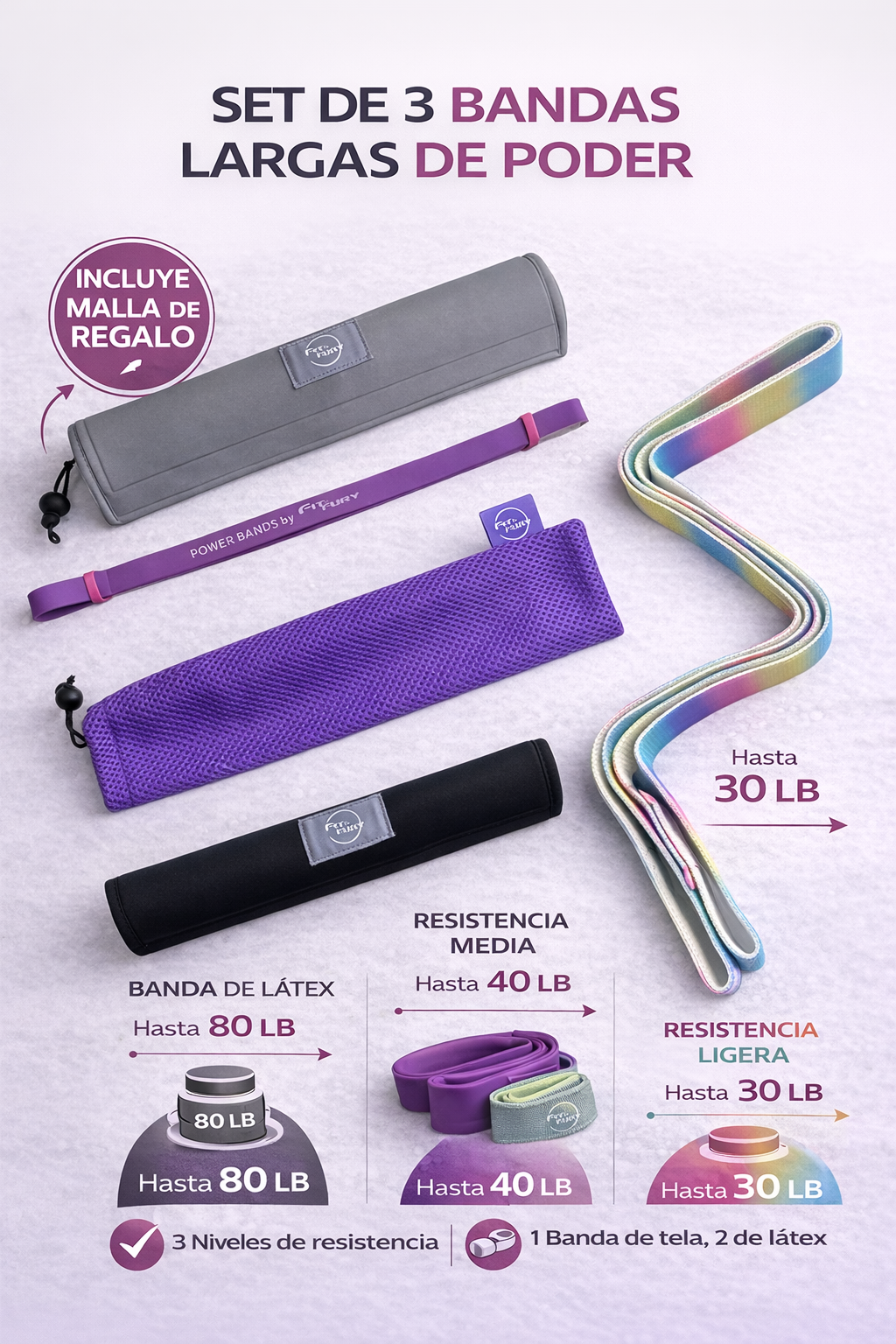 Set x 2 bandas de poder