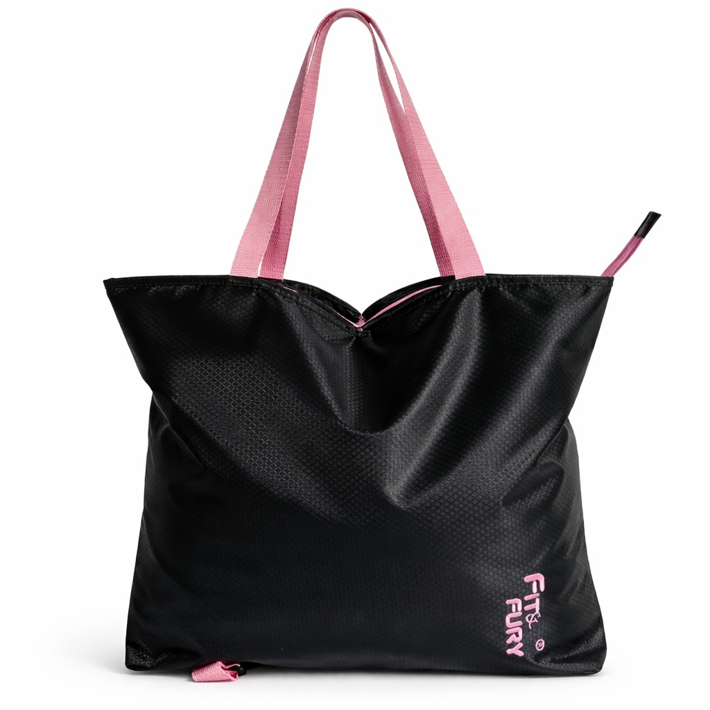 Tote Bag con compartimientos-Verona Negra