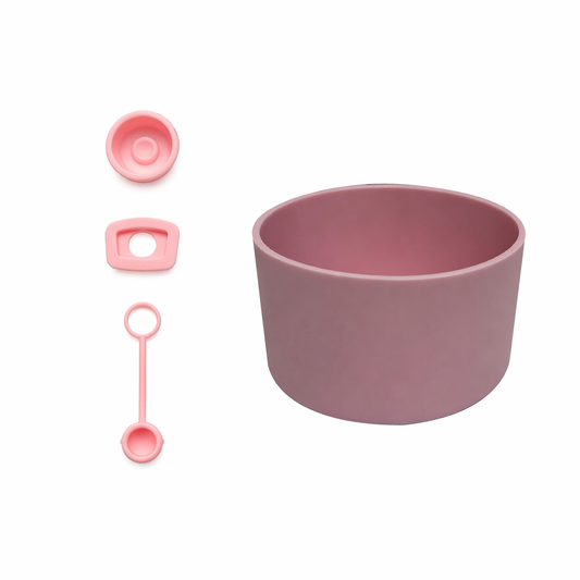 Base en Silicona 7 cm y Accesorios Antifugas para Termos 40 onzas