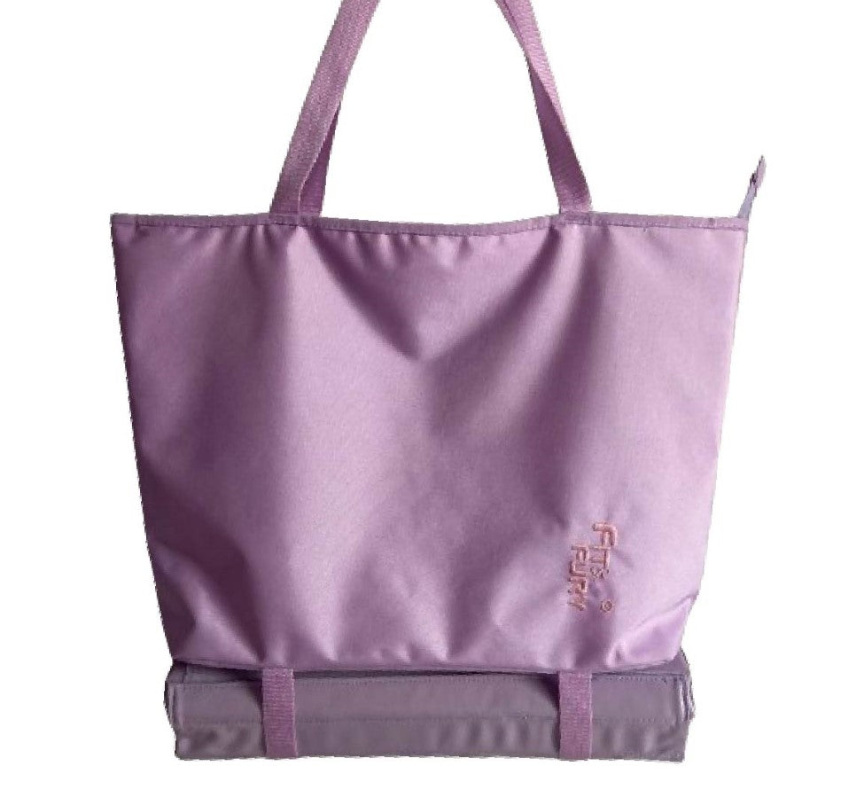 Tote Bag con compartimientos- Lila