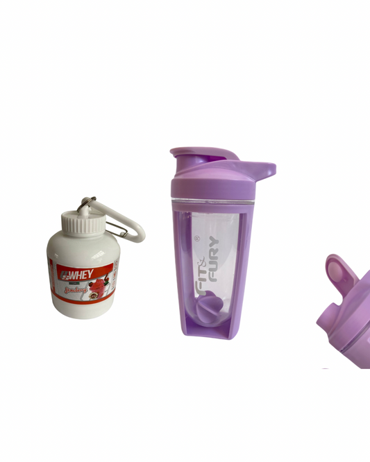 Dúo shaker y porta proteína