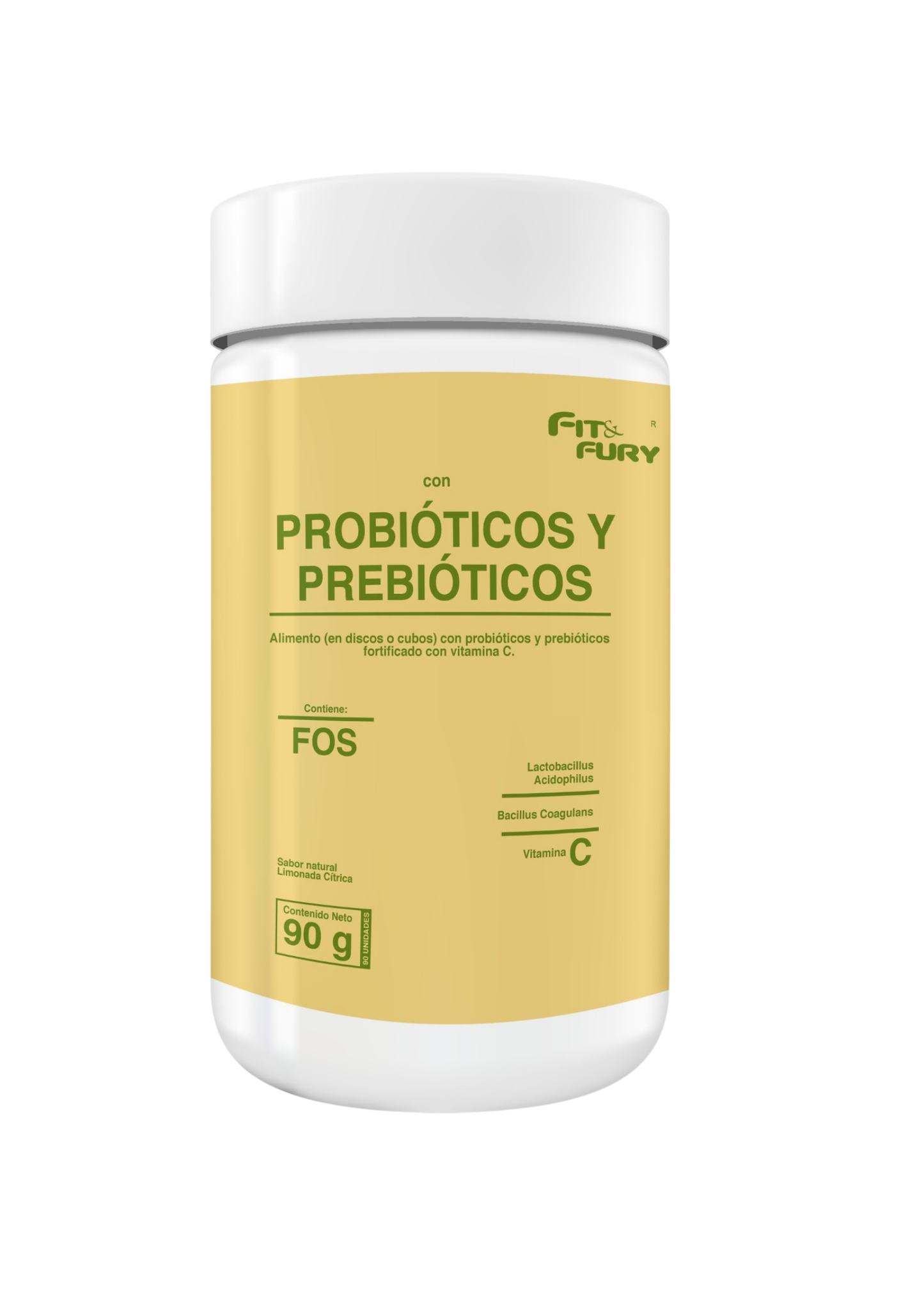Probióticos y Probióticos masticables • Vitamina C • Lactobacillus