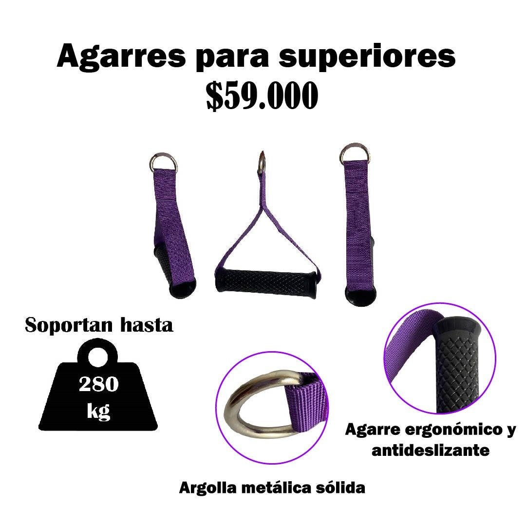 Dúo para polea baja