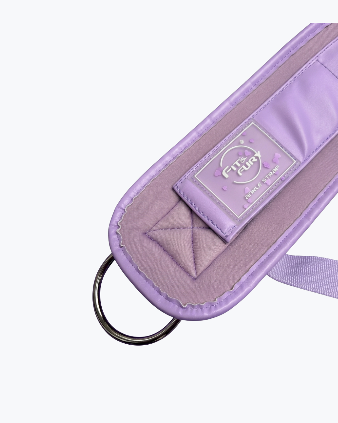 Tobilleras para la polea baja- Ankle Straps 3PRO Lila I <3 U
