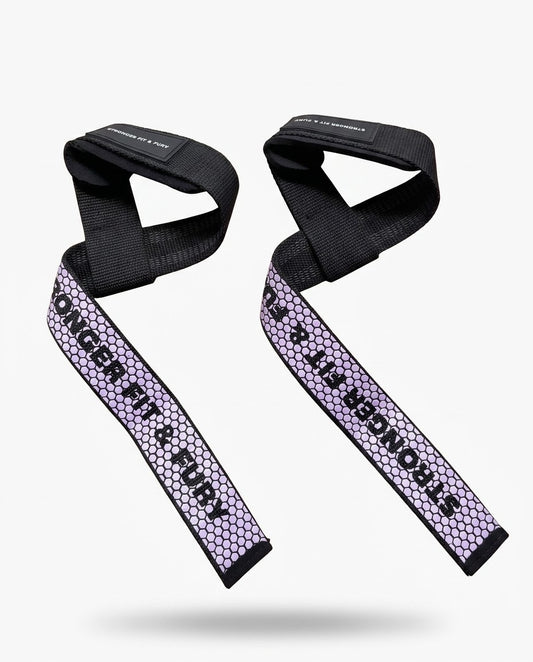Premium Straps- Edición Lilac- Straps levantamiento de pesas