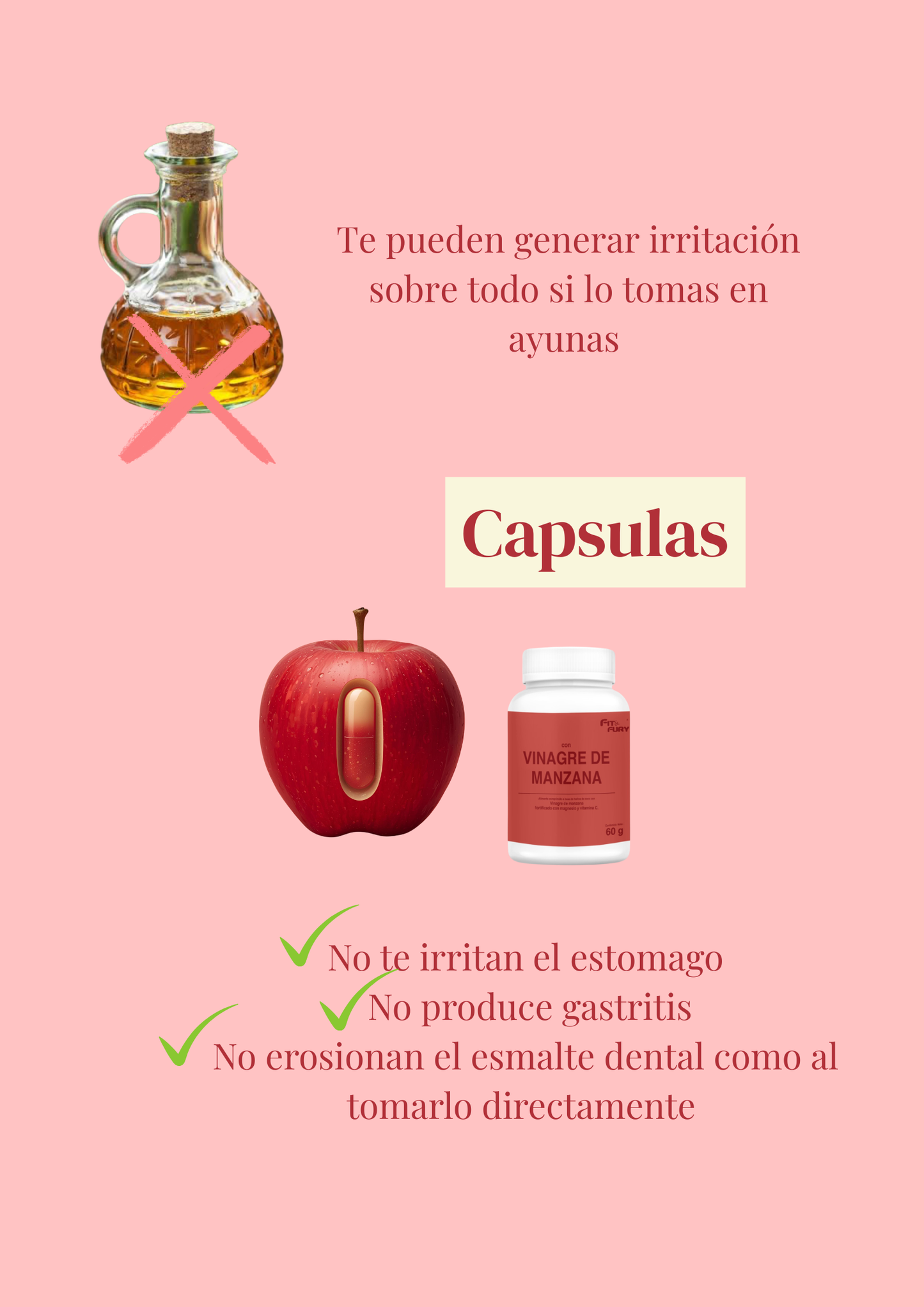 Vinagre de Manzana enriquecido con vitamina C