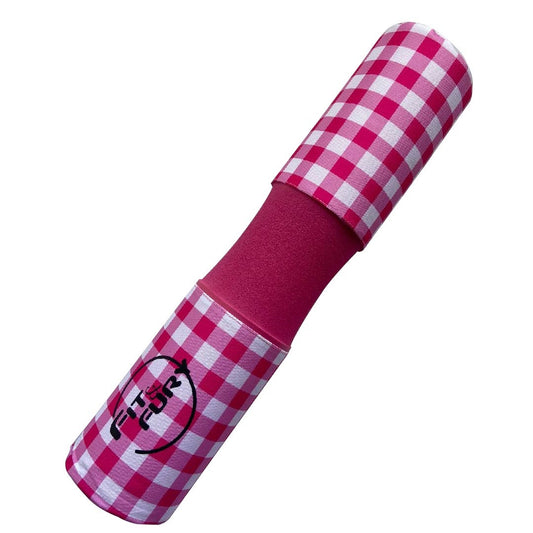 Espuma para la barra| Almohadilla de protección para la barra| Morado rombos Edición Pink Chess