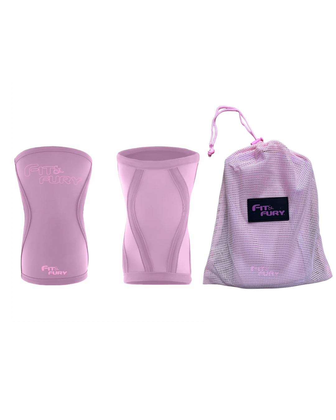 Rodillera Deportiva de Compresión Ajustable para Entrenamiento y Recuperación | rodilleras de 7 mm | rosa