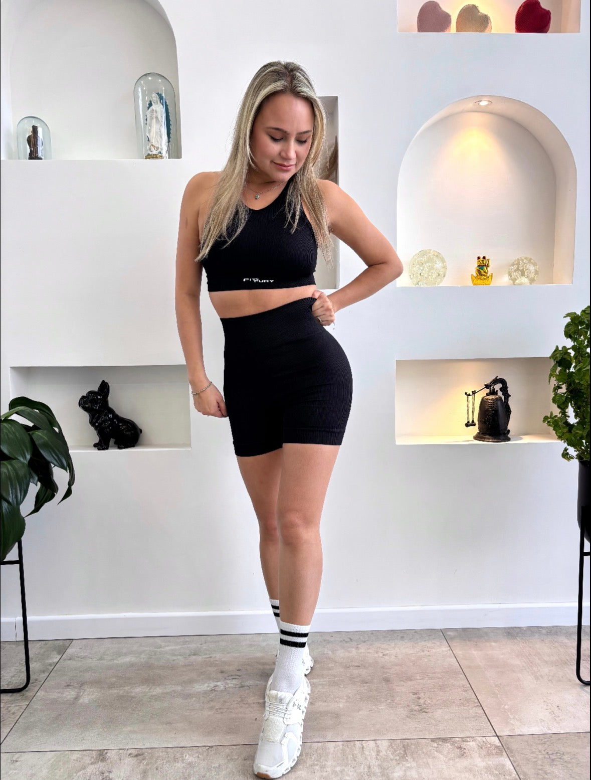 Seamless Short Push Up Bora Bora