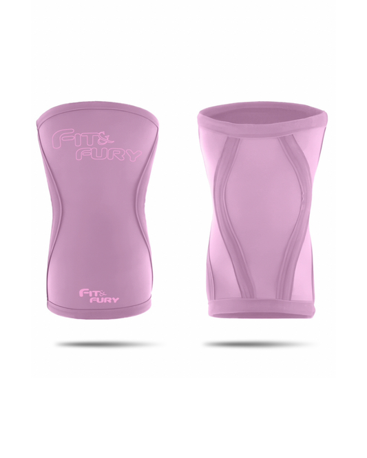 Rodillera Deportiva de Compresión Ajustable para Entrenamiento y Recuperación | rodilleras de 7 mm | rosa