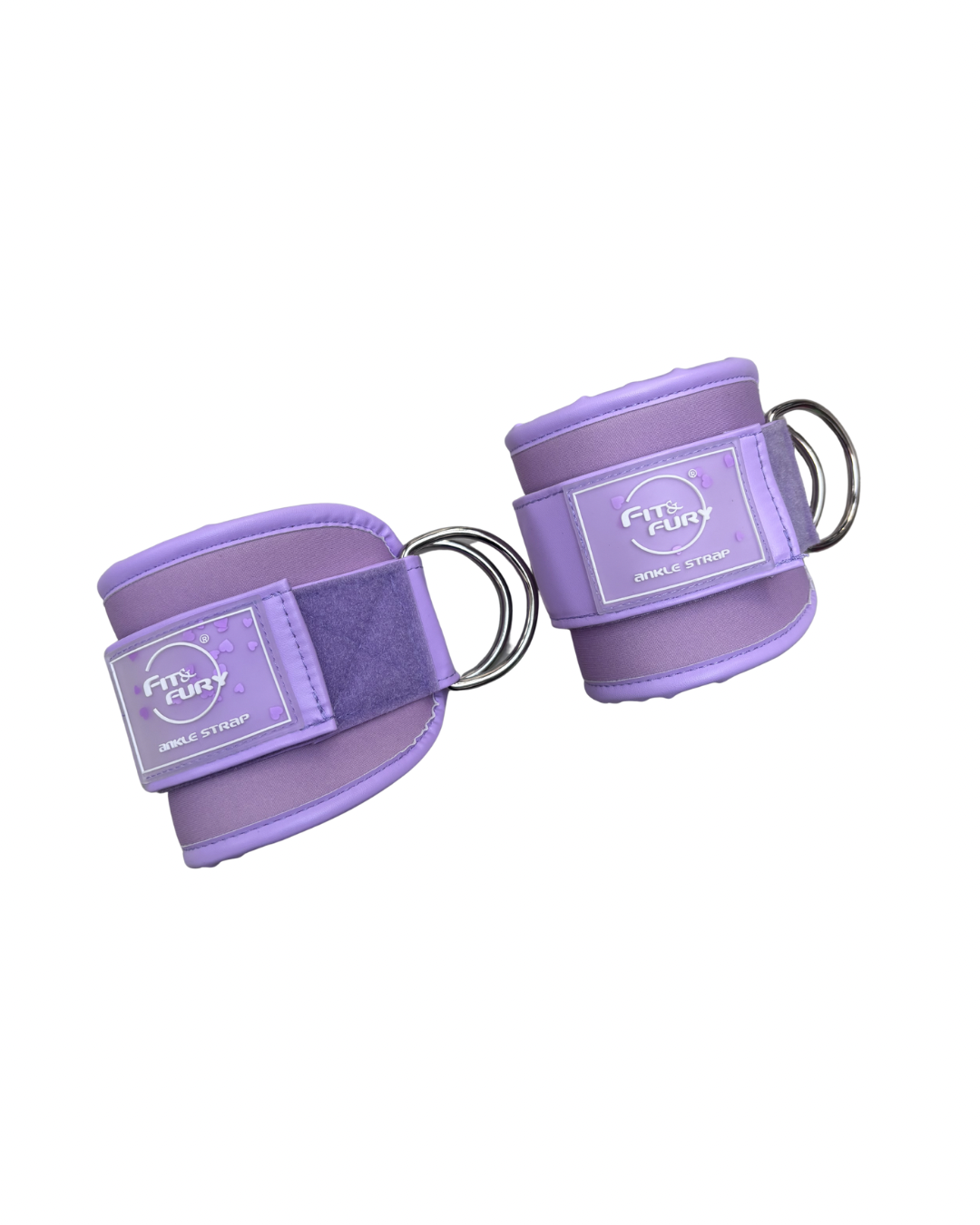 Tobilleras para polea baja| Correas gym polea| Ankle Straps Unique Lila