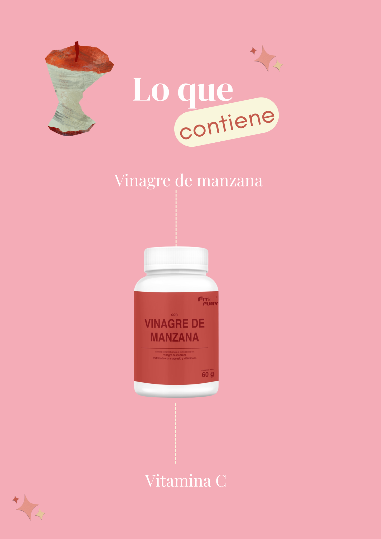 Vinagre de Manzana enriquecido con vitamina C