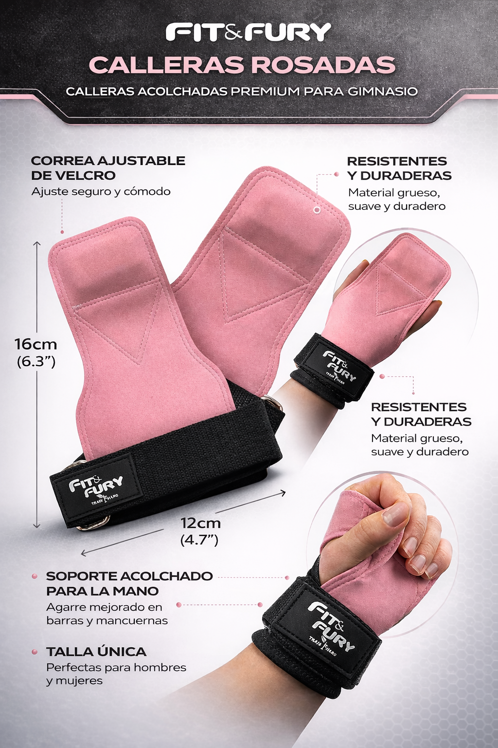 Calleras para entrenar gym| levantamiento de pesas| Fever Masmelo