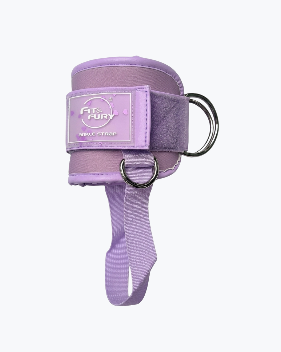 Tobilleras para la polea baja- Ankle Straps 3PRO Lila I <3 U