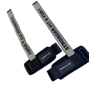 Full Progrip Straps Aguamarina- Colección Stronger- Correa levantamiento pesas
