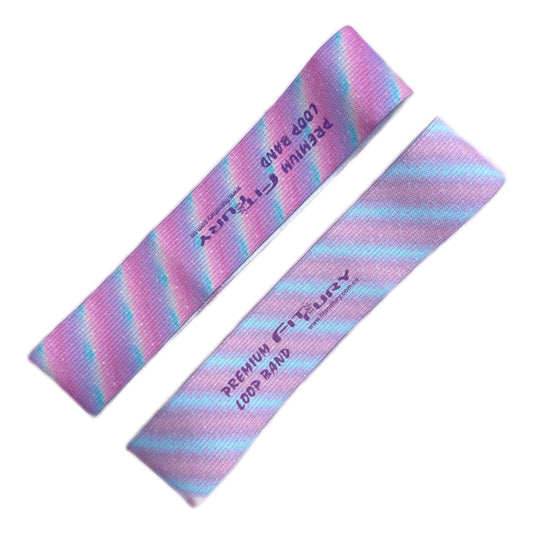 Bandas elásticas de resistencia| ligas para ejercicios| pack de 2 bandas| colección all star Rosa